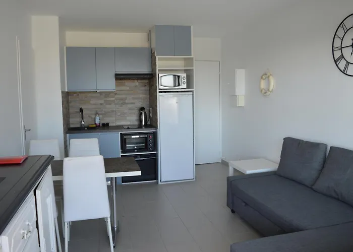 Appartement Vue Mer Et Marina, Loggia - Parking